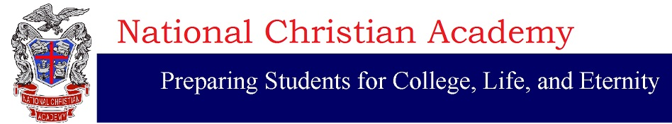National Christian Academy - Application - Log In